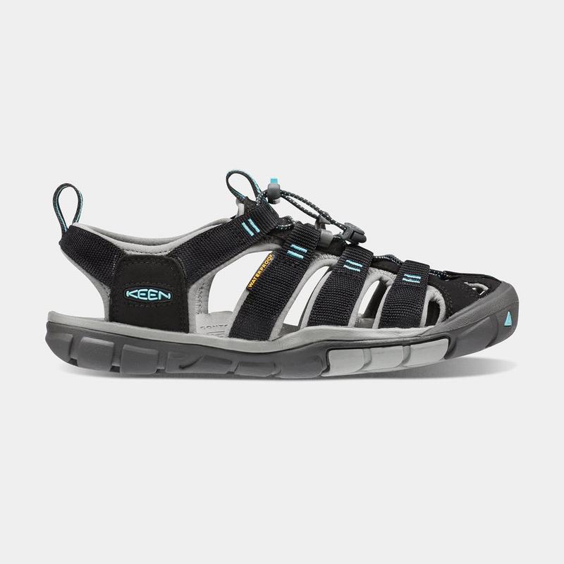 Keen Clearwater Cnx Womens Hiking Sandals Black NZ (5093-FQXAG)